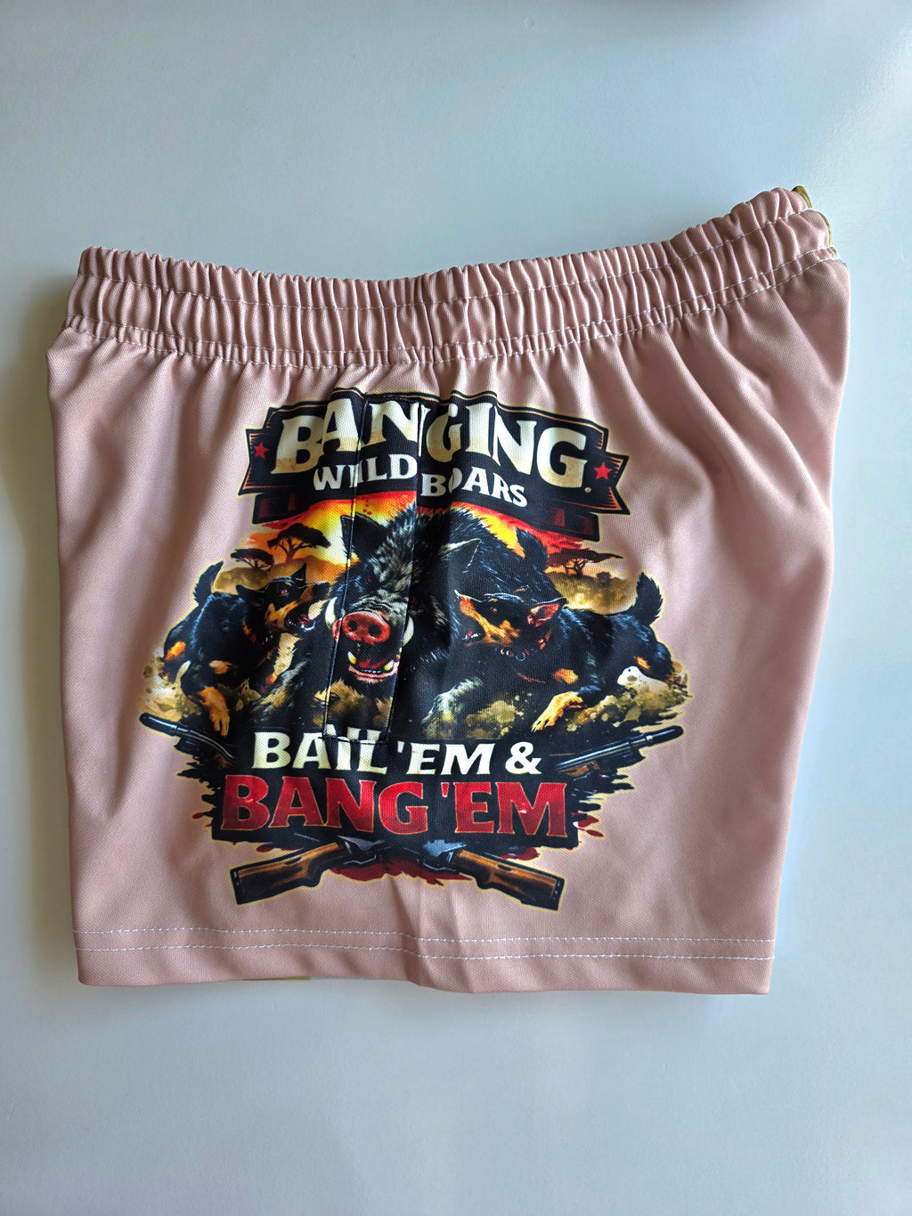 Floral Footy Shorts