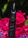 Red Rutile Quartz Ring